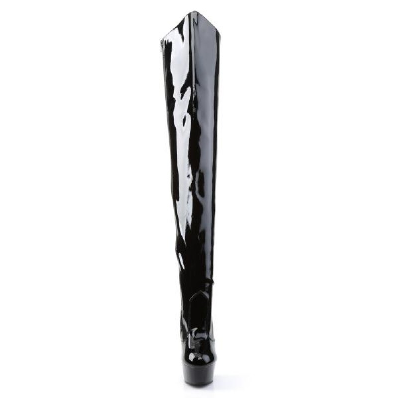 Pleaser DELIGHT-3010 чизми на платформа DEL3010/B/M-E-bg