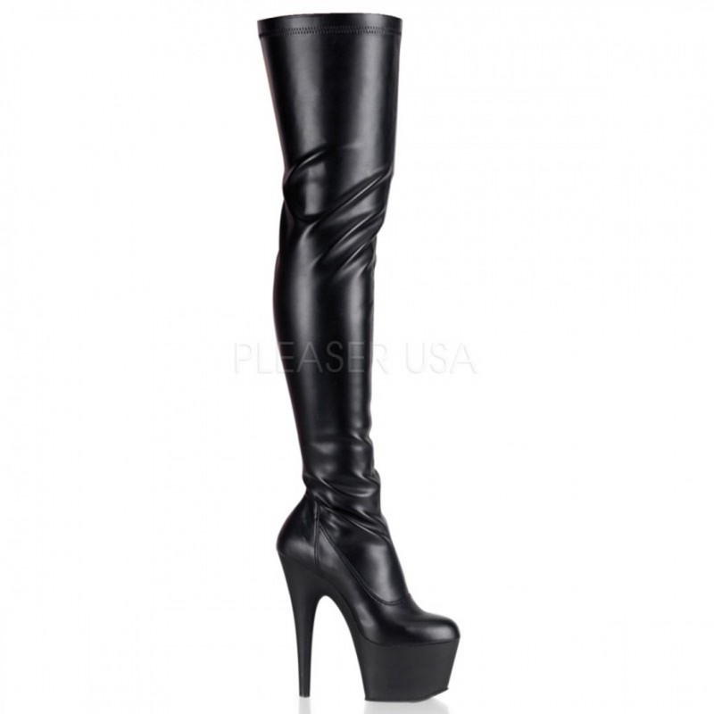 Pleaser ADORE-3000 чизми на платформа ADO3000/B/PU-E-bg