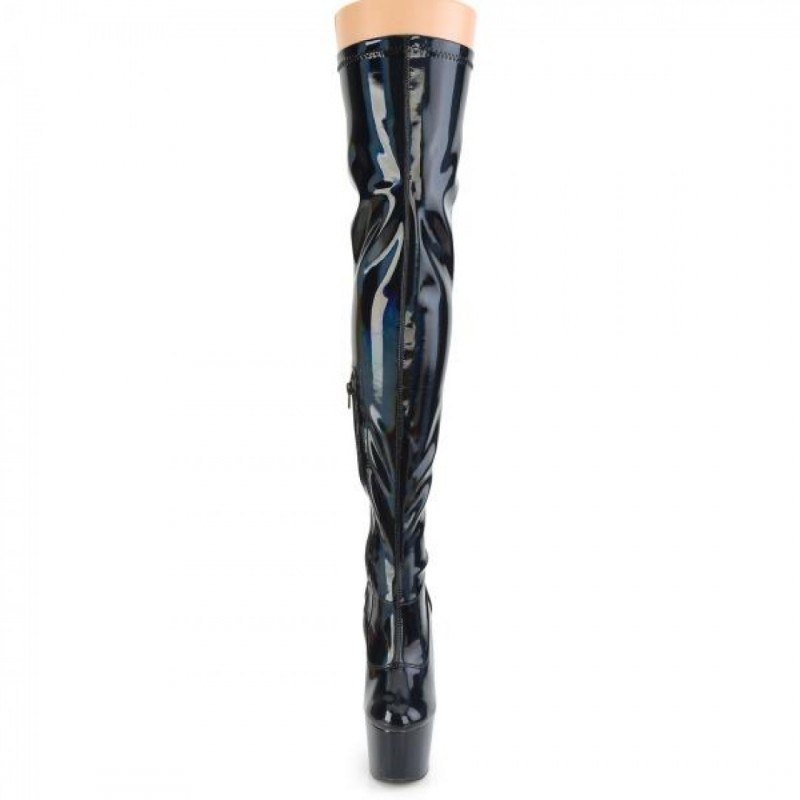 Pleaser ADORE-3000 чизми на платформа ADO3000/B/PU-E-bg